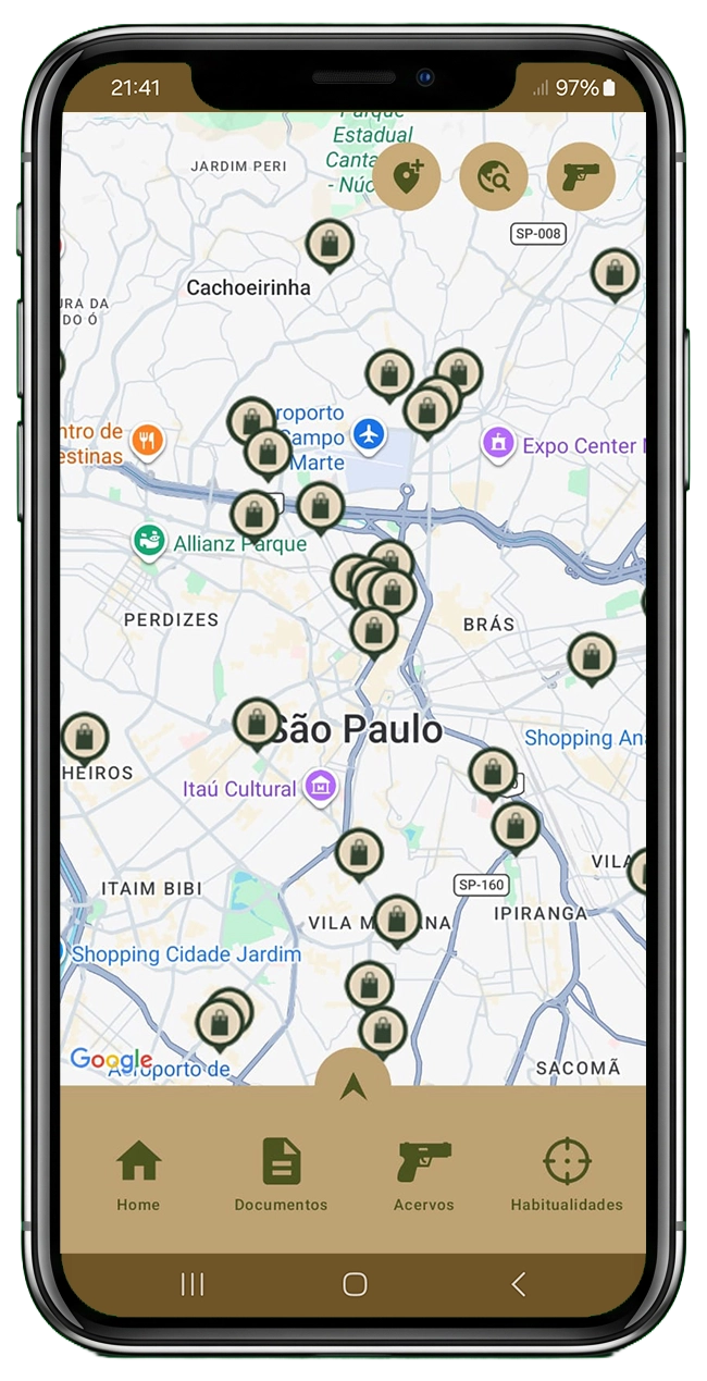 Tela do app CAC Companion (10 de 17)