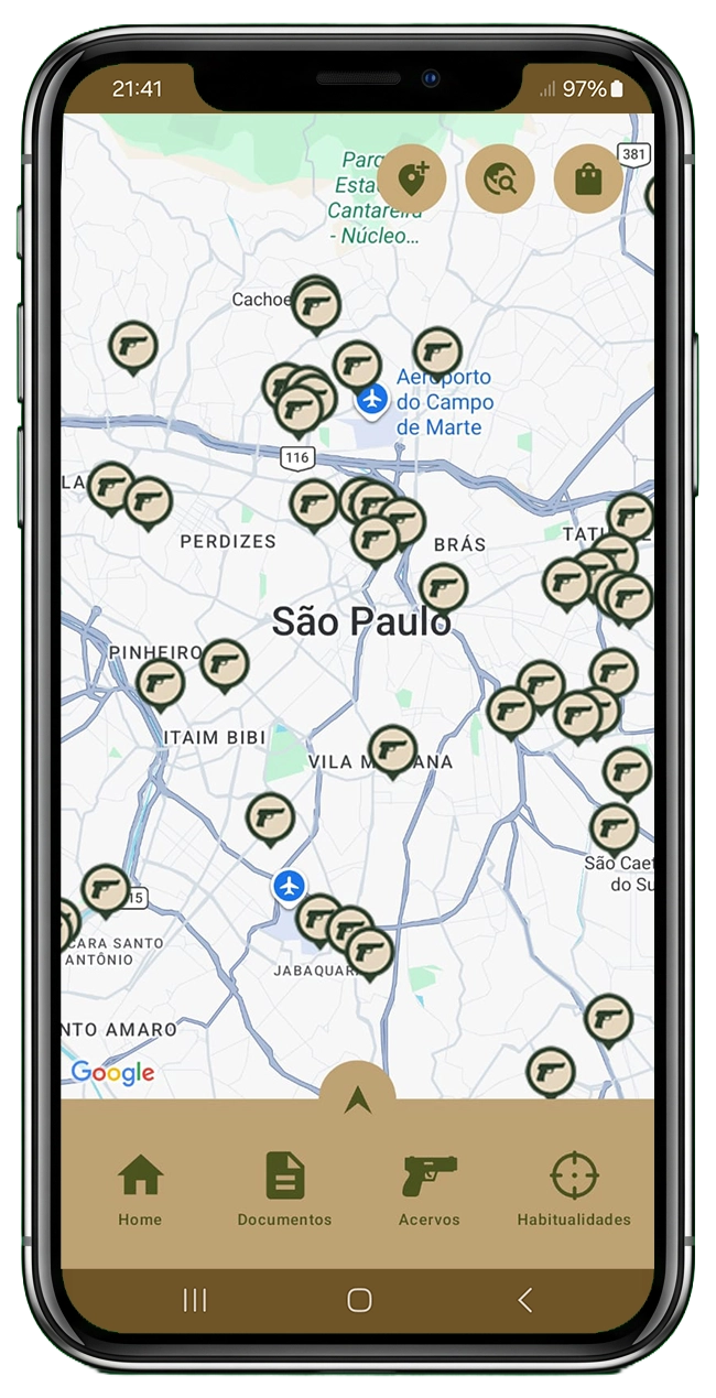 Tela do app CAC Companion (9 de 17)